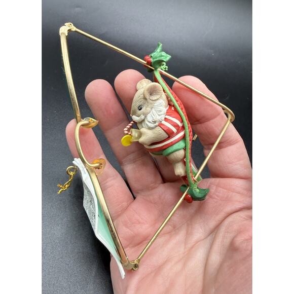 Siesta Santa 1995 Enesco Treasury Christmas Ornament 112089 Excellent EUC No Box